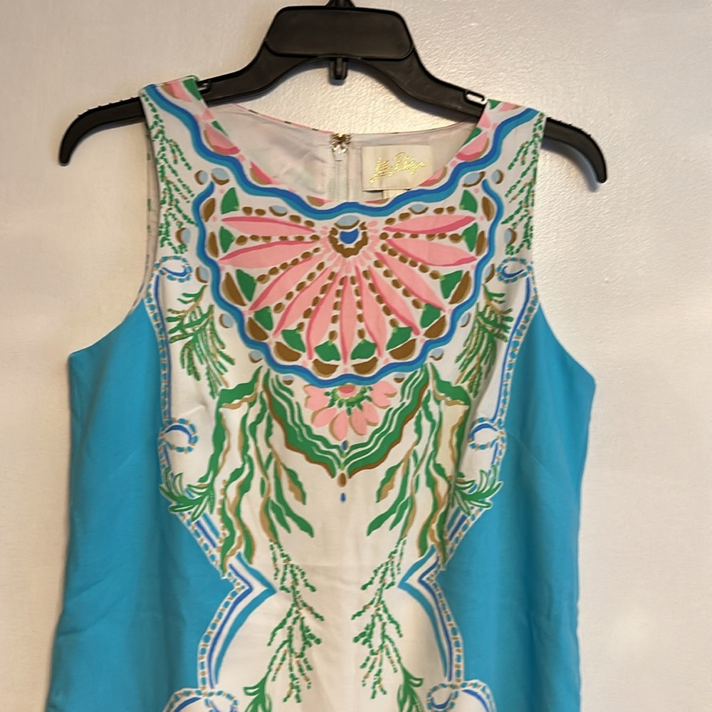 NEW Lilly Pulitzer DONNA Sleeveless Romper, CALYPSO SUN - Picture 11 of 11